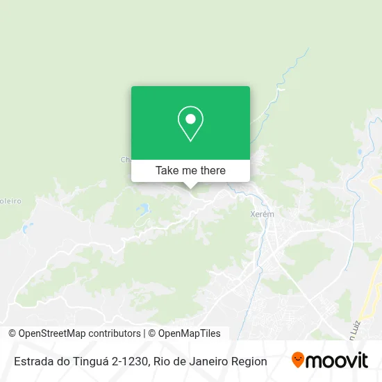 Estrada do Tinguá 2-1230 map