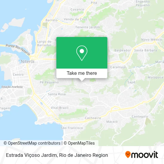 Estrada Viçoso Jardim map
