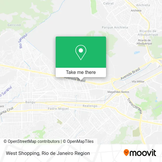 West Shopping map