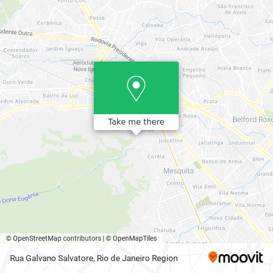 Rua Galvano Salvatore map