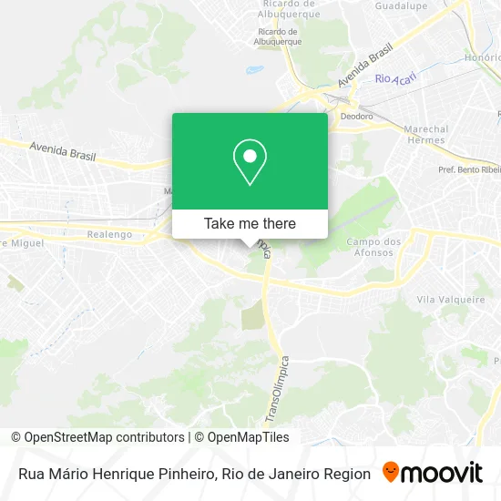 Rua Mário Henrique Pinheiro map