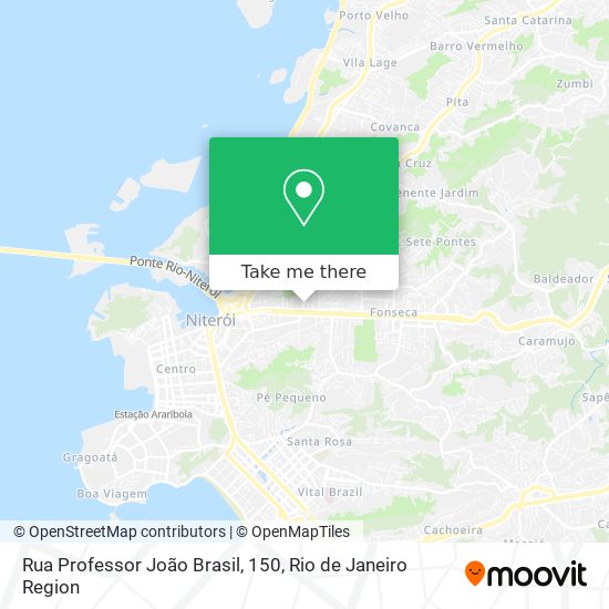 Rua Professor João Brasil, 150 map