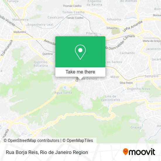 Rua Borja Reis map