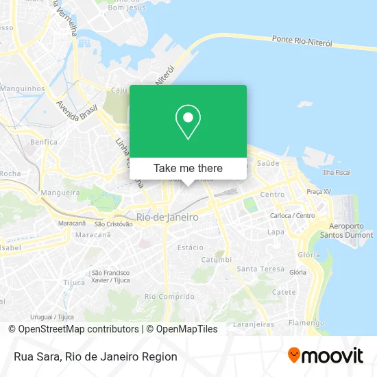Rua Sara map