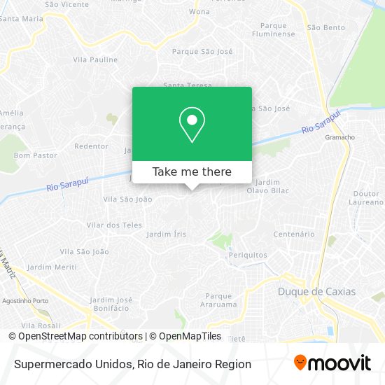 Mapa Supermercado Unidos