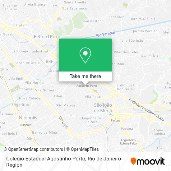 Colegio Estadual Agostinho Porto map