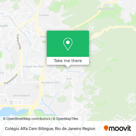 Colégio Alfa Cem Bilíngue map