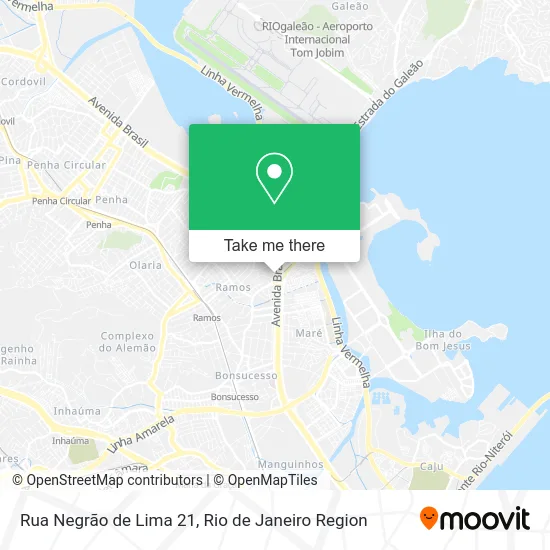 Rua Negrão de Lima 21 map