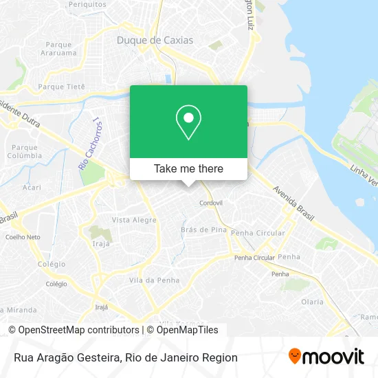 Rua Aragão Gesteira map