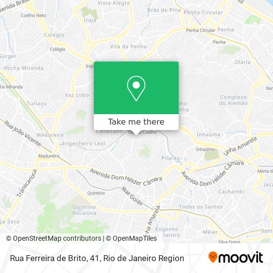 Rua Ferreira de Brito, 41 map
