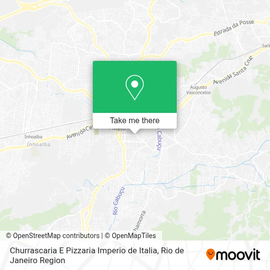 Churrascaria E Pizzaria Imperio de Italia map