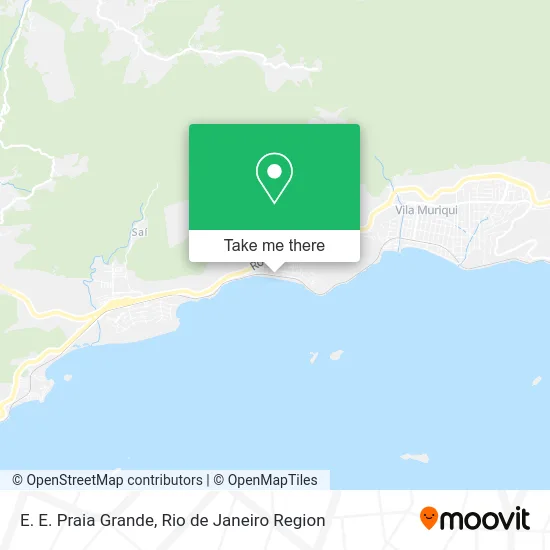E. E. Praia Grande map