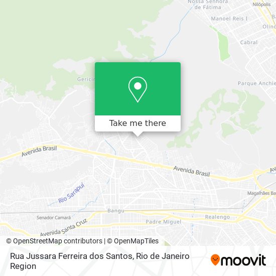 Rua Jussara Ferreira dos Santos map