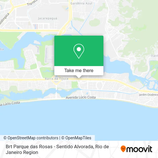 Brt Parque das Rosas - Sentido Alvorada map