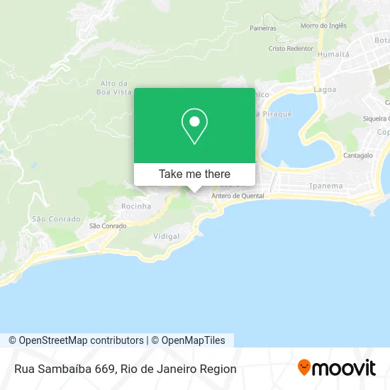 Rua Sambaíba 669 map