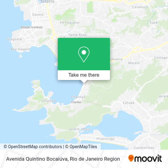 Avenida Quintino Bocaiúva map