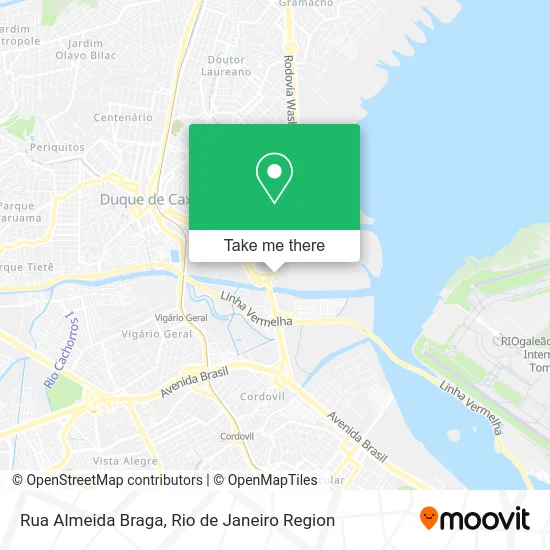 Rua Almeida Braga map