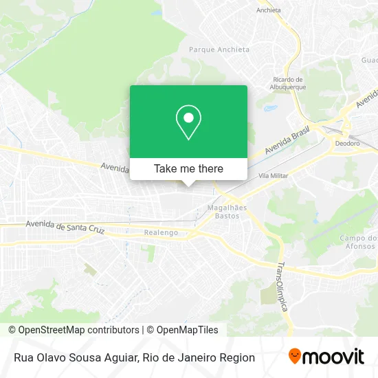 Rua Olavo Sousa Aguiar map