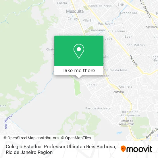 Colégio Estadual Professor Ubiratan Reis Barbosa map