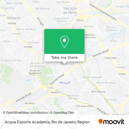 Acqua Esporte Academia map