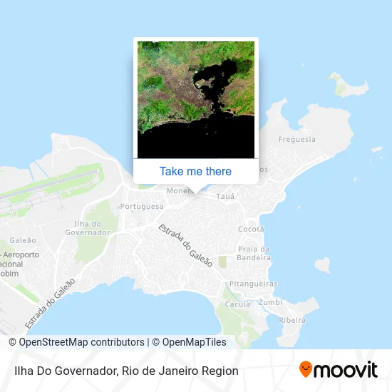 Ilha Do Governador map