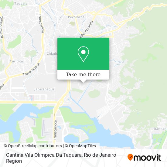 Cantina Vila Olimpica Da Taquara map