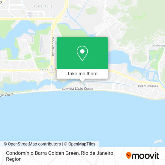 Condomínio Barra Golden Green map