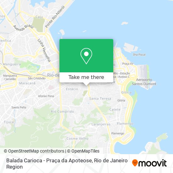 Balada Carioca - Praça da Apoteose map