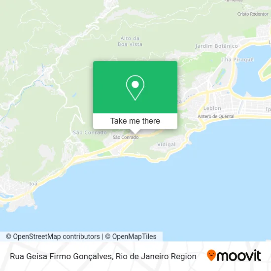 Rua Geisa Firmo Gonçalves map