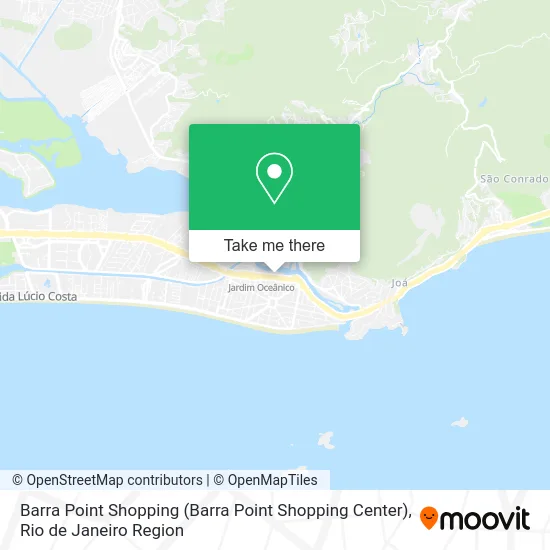 Barra Point Shopping map