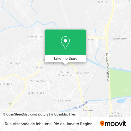 Rua Visconde de Inhaúma map