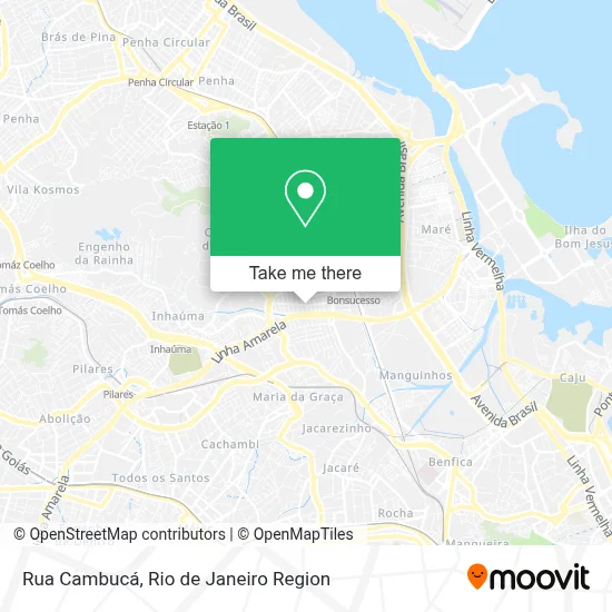 Rua Cambucá map