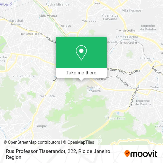 Rua Professor Tisserandot, 222 map