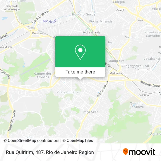 Rua Quiririm, 487 map