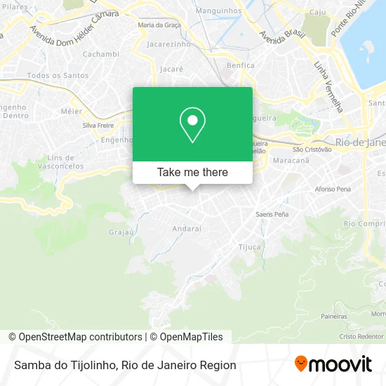 Samba do Tijolinho map