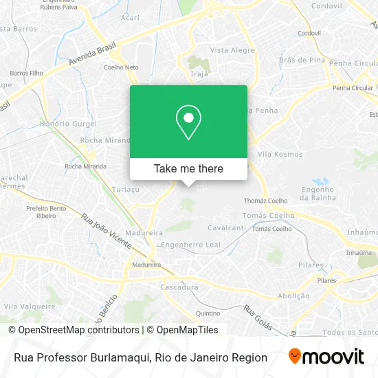 Rua Professor Burlamaqui map