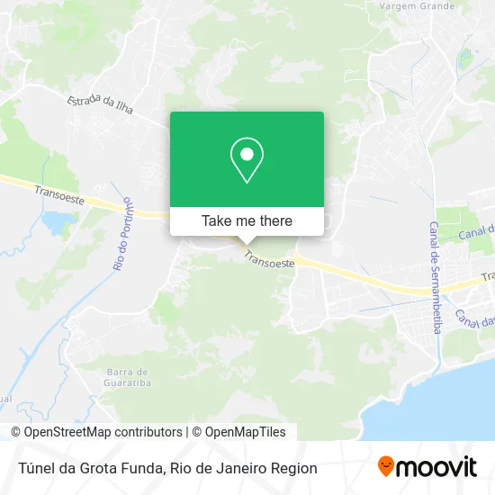 Túnel da Grota Funda map