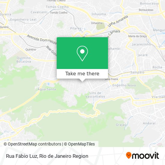 Rua Fábio Luz map