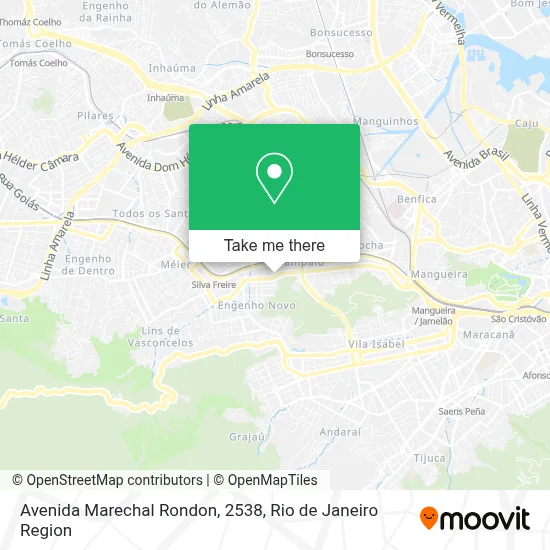 Avenida Marechal Rondon, 2538 map