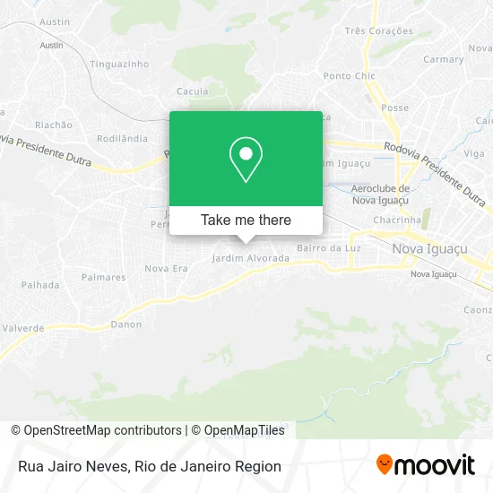 Rua Jairo Neves map