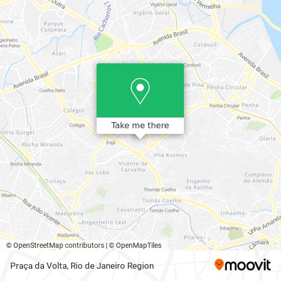 Praça da Volta map