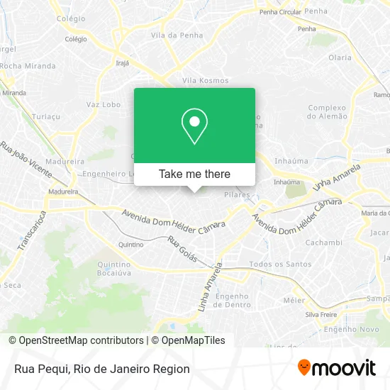 Rua Pequi map