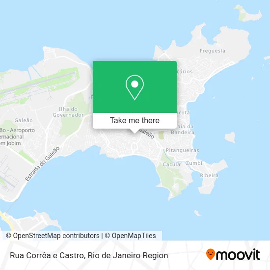 Rua Corrêa e Castro map