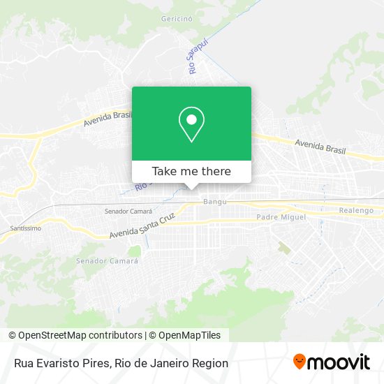 Rua Evaristo Pires map