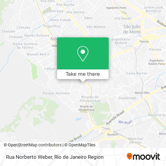 Rua Norberto Weber map