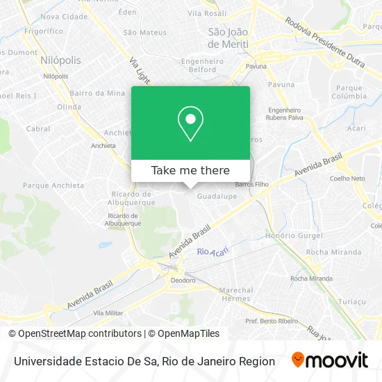 Universidade Estacio De Sa map