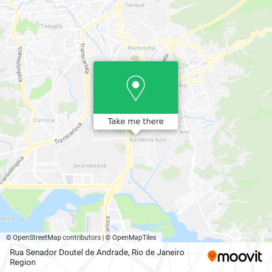 Rua Senador Doutel de Andrade map