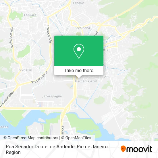 Rua Senador Doutel de Andrade map