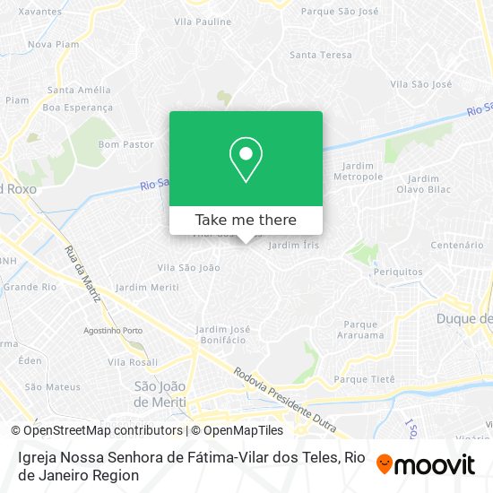 Igreja Nossa Senhora de Fátima-Vilar dos Teles map