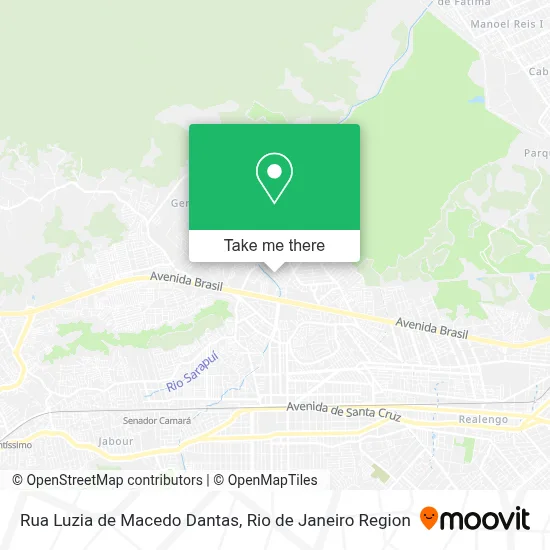 Rua Luzia de Macedo Dantas map
